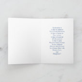 Abschluss-Karte Karte (Innenseite)