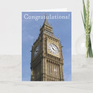 Abschluss-Karte Karte