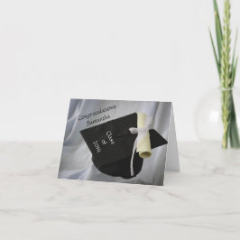 Abschluss-Karte Personalisiert Karte