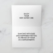 Abschluss-KARTE "ZU UNSEREM HERBST" Karte (Innenseite)