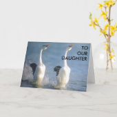 Abschluss-KARTE "ZU UNSEREM HERBST" Karte (Gelbe Blume)