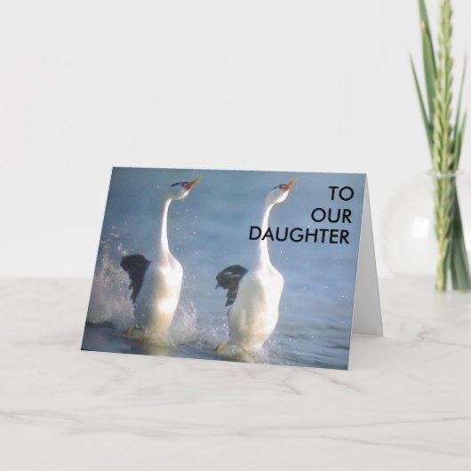 Abschluss-KARTE "ZU UNSEREM HERBST" Karte (Vorderseite)