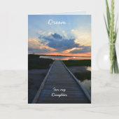 Abschluss-Karten für die Tochter Karte (Vorderseite)