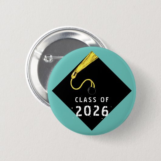 Abschluss Keepake-Geschenk Button (Vorne & Hinten)