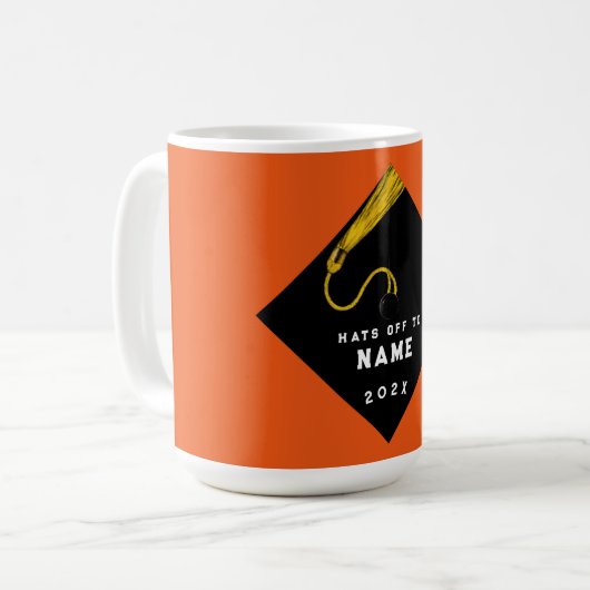 Abschluss Keepake-Geschenk Kaffeetasse (Vorderseite Links)