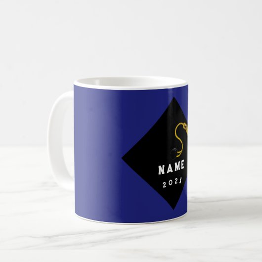 Abschluss Keepake-Geschenk Kaffeetasse (Vorderseite Links)