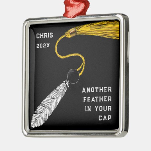 Abschluss Keepake-Geschenk Ornament Aus Metall (Links)