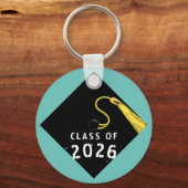 Abschluss Keepake-Geschenk Schlüsselanhänger (Vorderseite)