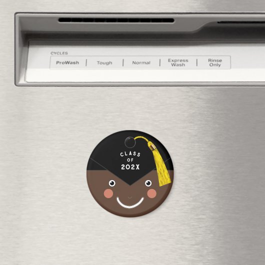 Abschluss Keepake Gift Button Magnet (In Situ (Geschirrspüler))