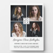 Abschluss Keepake Moderne Fotocollage Classic Fotoplatte (Vorderseite)