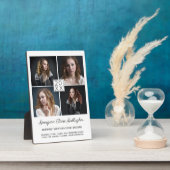 Abschluss Keepake Moderne Fotocollage Classic Fotoplatte (Seite)