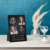 Abschluss Keepake Moderne FotoCollage Klasse Bk Fotoplatte (Seite)