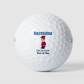 Abschluss Keepake Typ Golfer Graduate Golfball (Vorderseite)