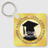 Abschluss Keepsakes für Gäste, ÄNDERUNGSFARBEN, Schlüsselanhänger (Vorderseite)