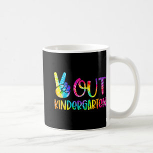 Abschluss Kindergarten Gefärbte Krawatte am letzte Kaffeetasse