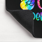 Abschluss Kindergarten Gefärbte Krawatte am letzte Mousepad (Ecke)
