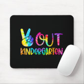 Abschluss Kindergarten Gefärbte Krawatte am letzte Mousepad (Mit Mouse)
