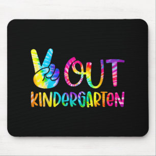 Abschluss Kindergarten Gefärbte Krawatte am letzte Mousepad