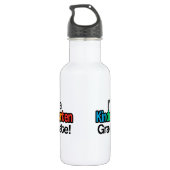 Abschluss Kindergarten Kindergarten Edelstahlflasche (Rückseite)