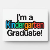 Abschluss Kindergarten Kindergarten Fotoplatte (Vorderseite)