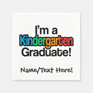 Abschluss Kindergarten Kindergarten Serviette