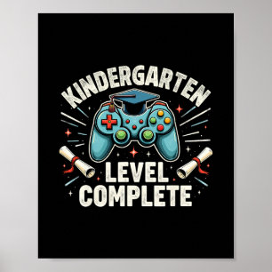 Abschluss Kindergarten Lustige Abschlussfeier 2025 Poster