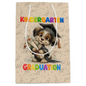 Abschluss Kindergarten Mittlere Geschenktüte (Vorderseite)