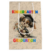 Abschluss Kindergarten Mittlere Geschenktüte (Rückseite)
