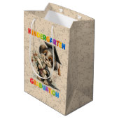 Abschluss Kindergarten Mittlere Geschenktüte (Rückseite Schrägansicht)