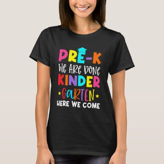 Abschluss Kindergarten T-Shirt (Vorderseite)