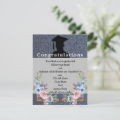 Abschluss Kiss Grußkarte Karte (Stehend Vorderseite)