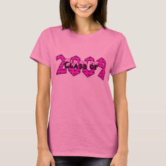 Abschluss-Klasse 2009 Pink T-Shirt