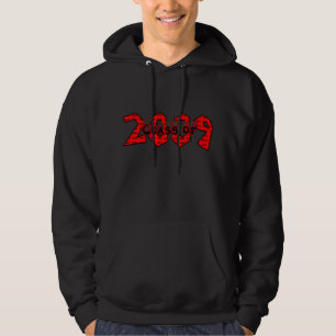 Abschluss-Klasse 2009 Rot Hoodie
