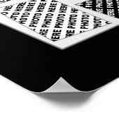 Abschluss-Klasse 2011 FotoCollage 1 Print Poster (Ecke)