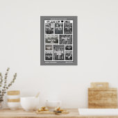 Abschluss-Klasse 2011 FotoCollage 3 Poster (Küche)