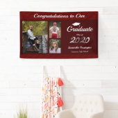 Abschluss-Klasse 2020 Foto Collage Wein Banner (Insitu)