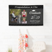 Abschluss-Klasse 2020 Fotocollage Gray Banner (Insitu)