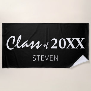 Abschluss-Klasse 2020 Personalisiert Strandtuch