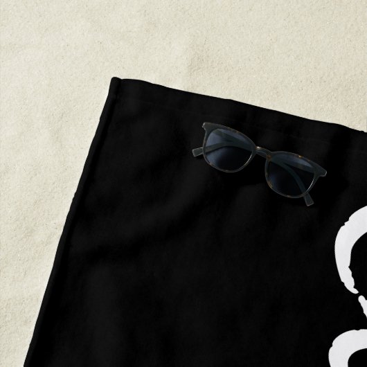 Abschluss-Klasse 2020 Personalisiert Strandtuch (Beispiel)