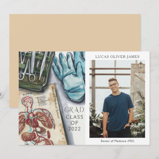 Abschluss-Klasse 2022 Doktor der Medizin (Vorne/Hinten)