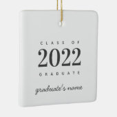 Abschluss-Klasse 2022 Graduate Keepake  Keramikornament (Rechts)