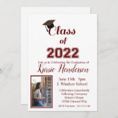 Abschluss, Klasse 2023, Einladung von Fotos (Vorne/Hinten)