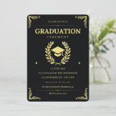 Abschluss | Klasse 2025 Einladung (Stehend Vorderseite)