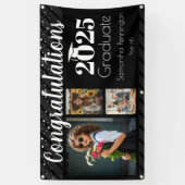 Abschluss-Klasse 2025 FotoCollage Banner (Vertikal)