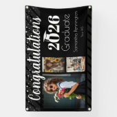 Abschluss-Klasse 2025 FotoCollage Banner (Vertikal)