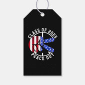 Abschluss-Klasse 2025 Friedensausscheidungsgrad Geschenkanhänger (Vorderseite)