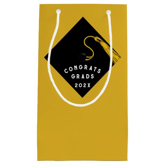 Abschluss-Klasse 2025 Glückwunsch Kleine Geschenkt Geschenktüte (Vorderseite)