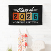 Abschluss-Klasse 2025 Hochschulabsolvent Senior 20 Banner (Insitu)