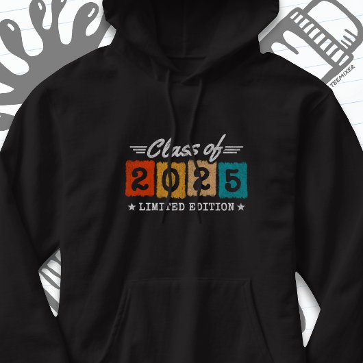 Abschluss-Klasse 2025 Hochschulabsolvent Senior 20 Hoodie