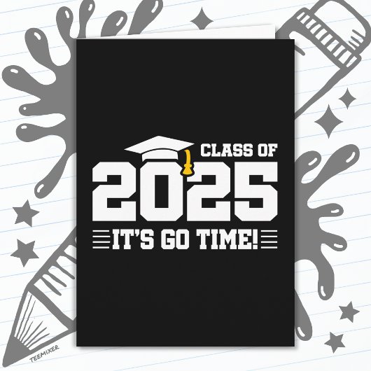 Abschluss-Klasse 2025 Hochschulabsolvent Senior 20 Karte